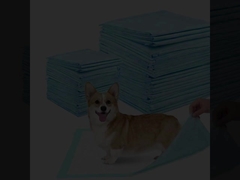 Nem göstergesi olan süper emici evcil hayvan eğitim yastıkları